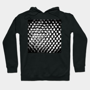 Amazingly Detailed Vector Graphic Black Dragon Scales Design Hoodie